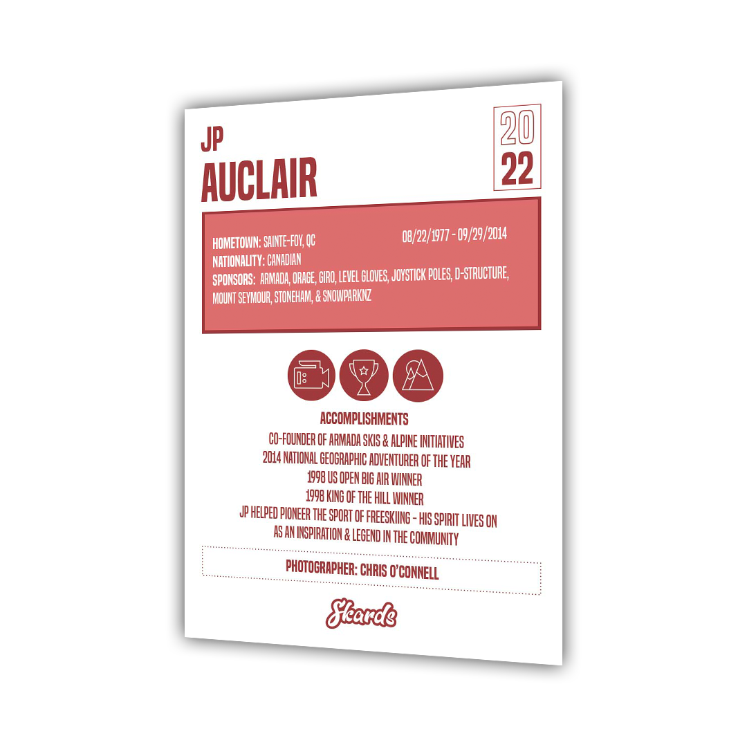 JP AUCLAIR CARD