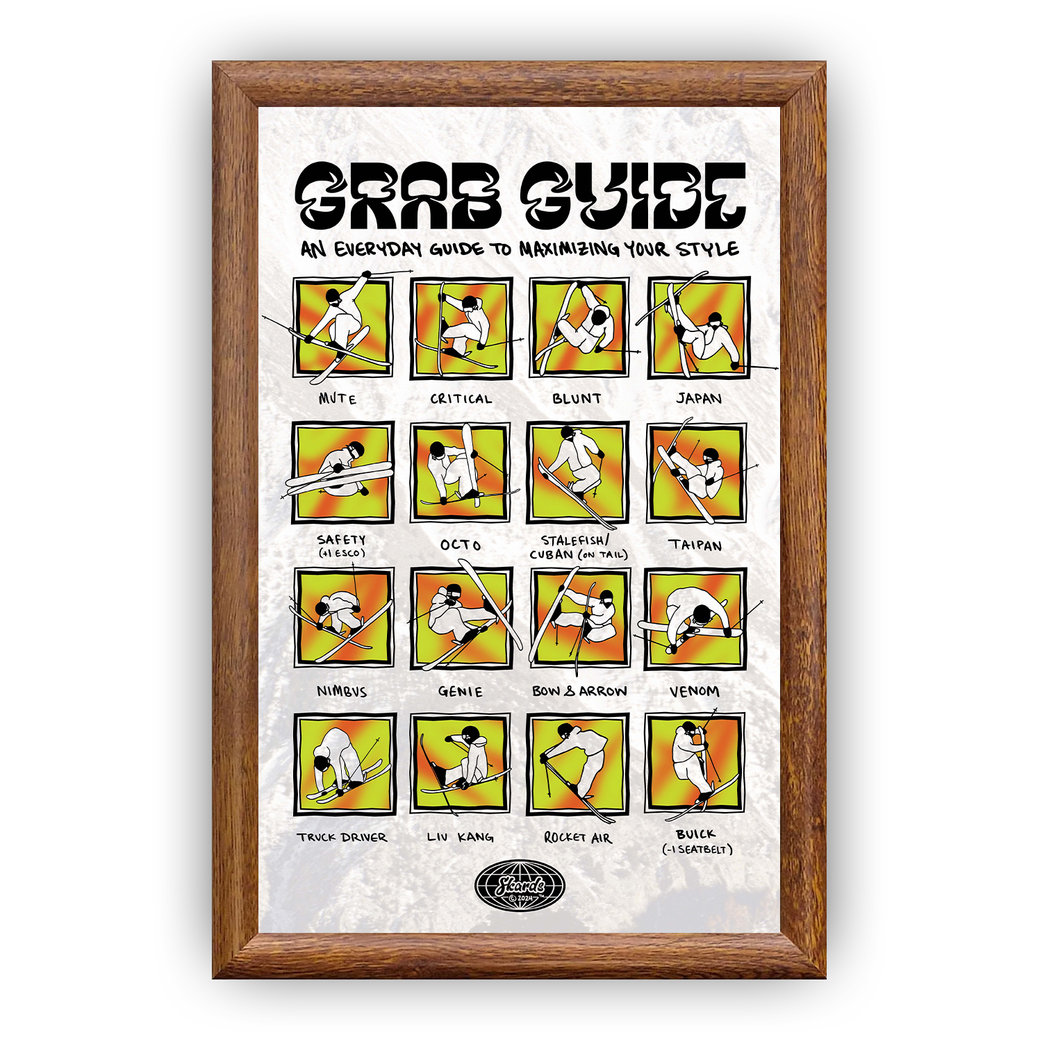 SKI GRABS POSTER – skards